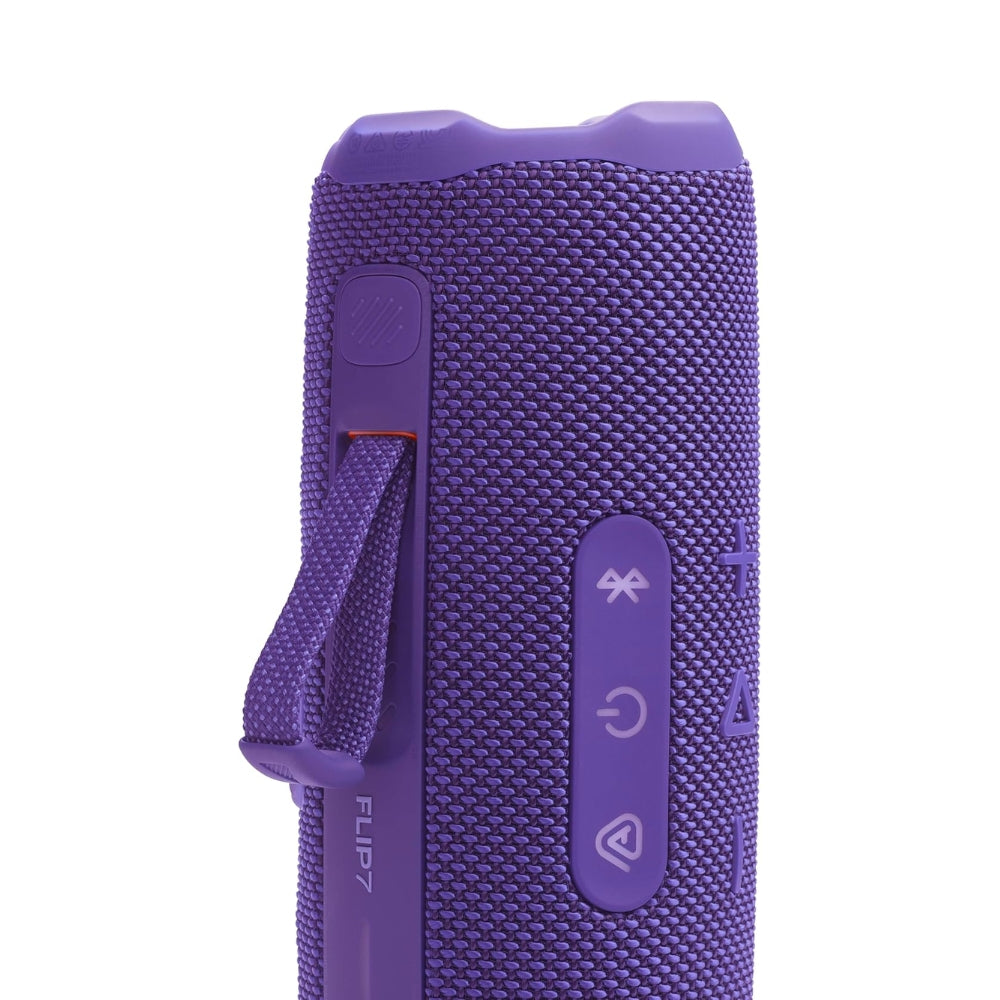 Parlante Bluetooth Portátil JBL Flip 7 Morado con AI Sound Boost