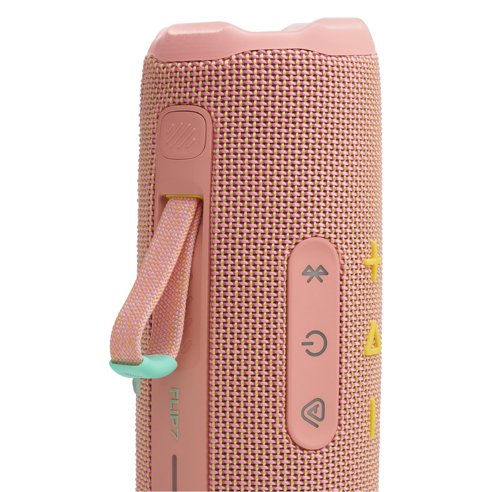 Parlante Bluetooth Portátil JBL Flip 7 Rosado con AI Sound Boost - Beneficios