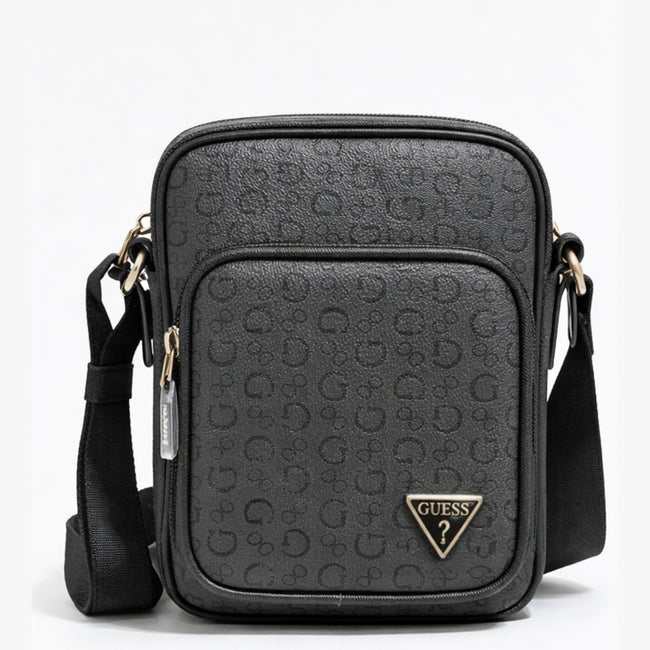 Morral Guess Crossbody Negro con Monograma RSG988091