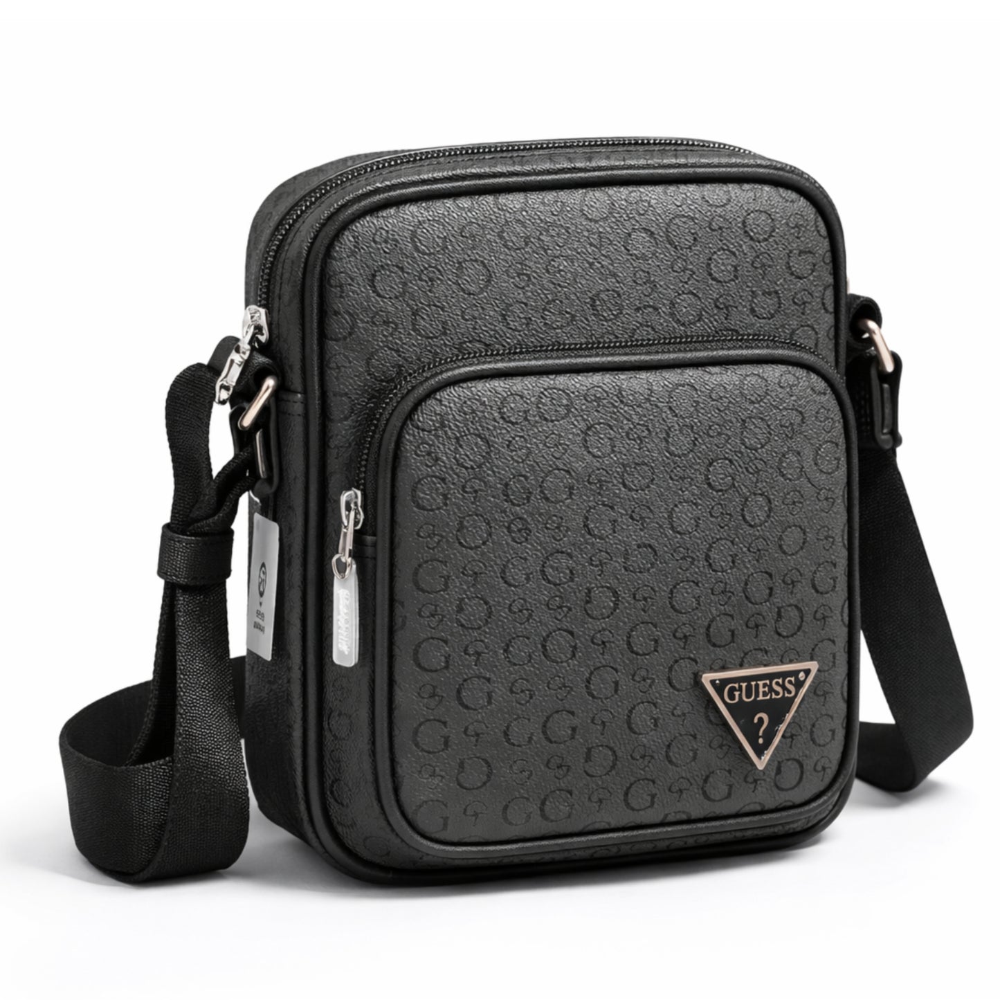Morral Guess Crossbody Negro con Monograma RSG988091