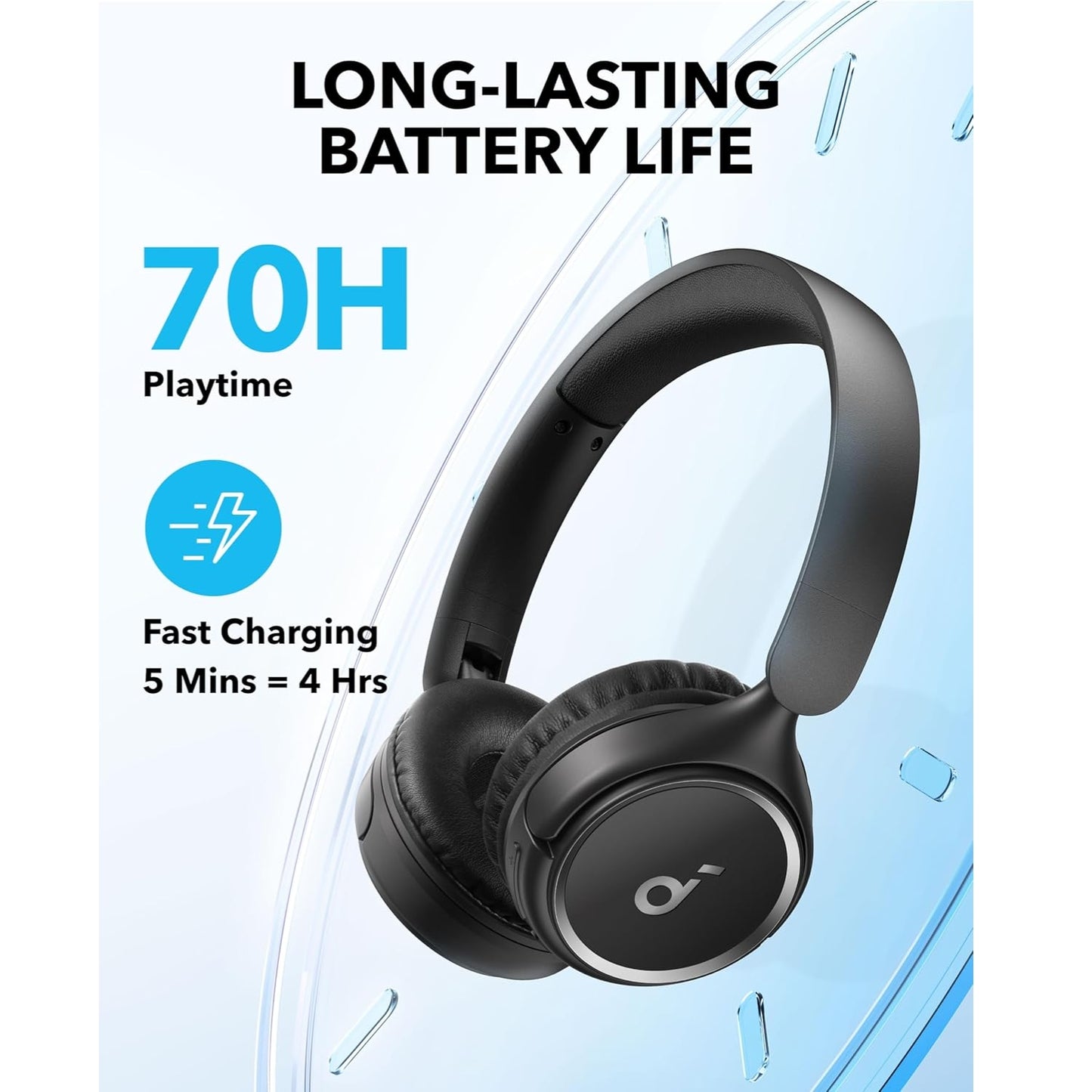Audifonos SoundCore H30i Negro 70h