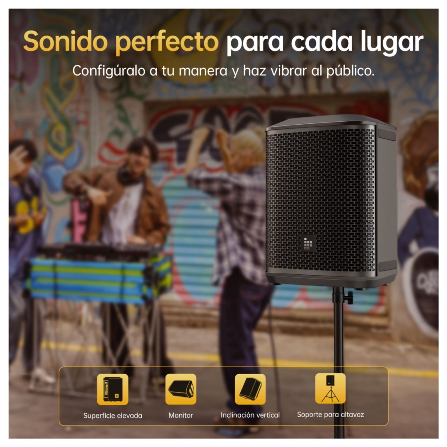 Tronsmart Hytune S1 Sistema PA Portátil Todo-en-Uno