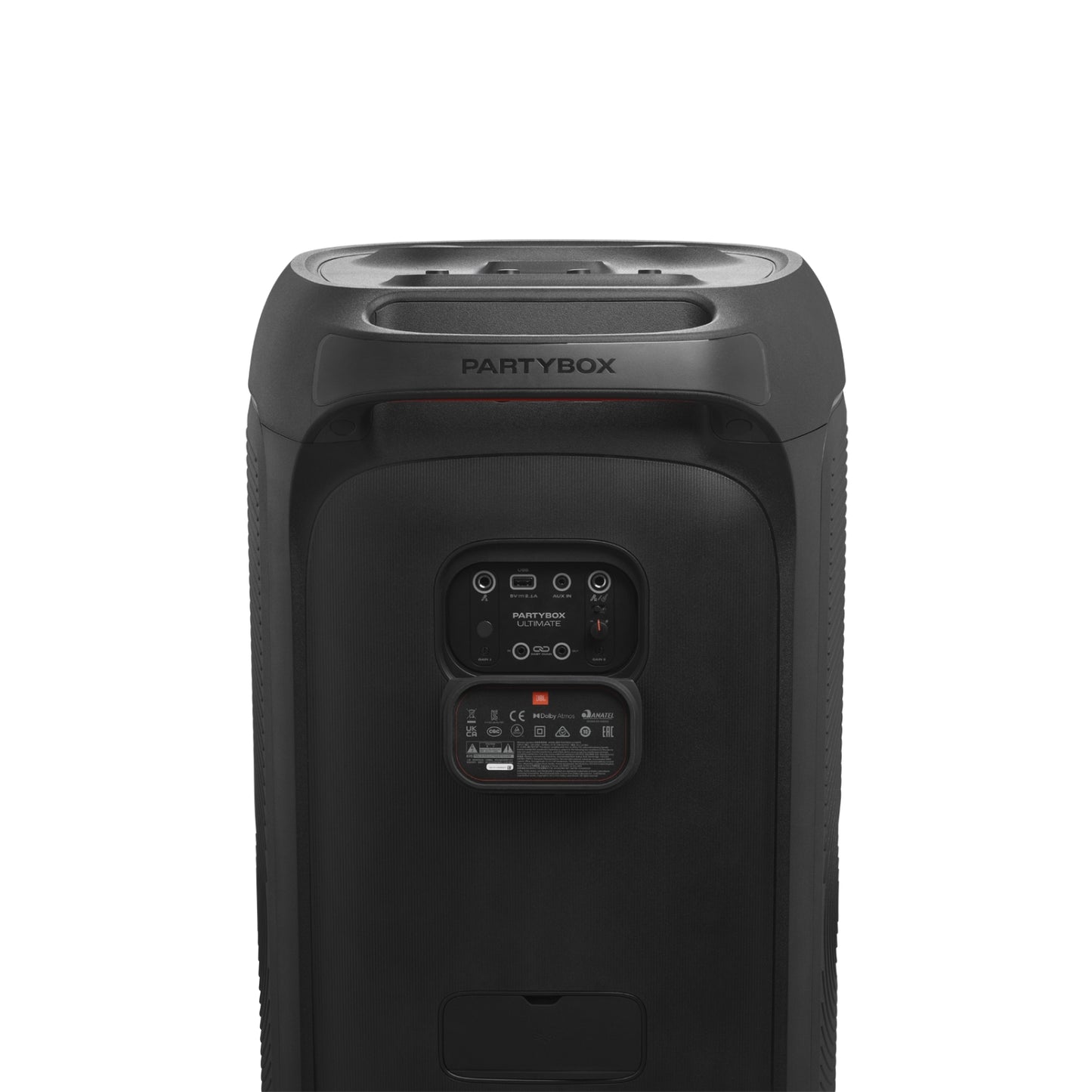 Parlante JBL Partybox Ultimate 1100W IPX4 con Luces, ruedas y asa
