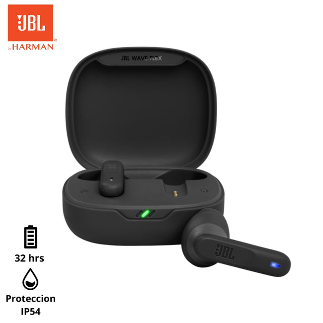 Audifono inalambrico JBL Wave Flex - Negro