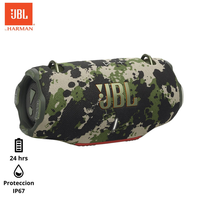 Parlante bluetooth JBL Xtreme 4 IP67 24 horas Camuflado