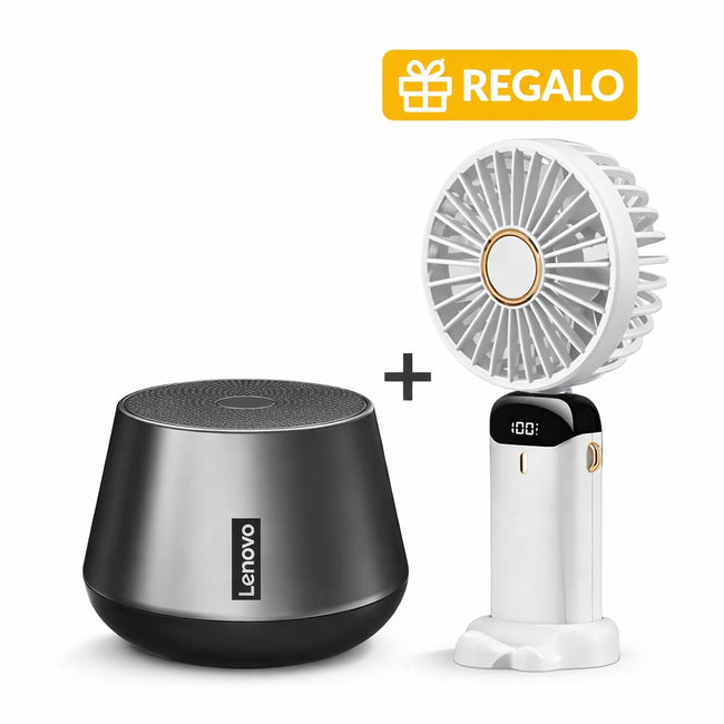 Parlante Lenovo K3PRO + Mini ventilador de regalo