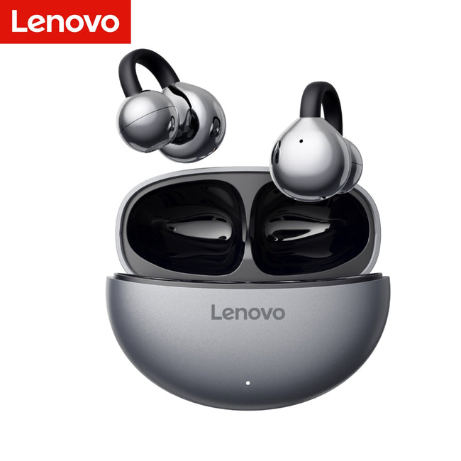 Audífono Lenovo TA410 Clip Ear Gris 24h Bluetooth 5.4