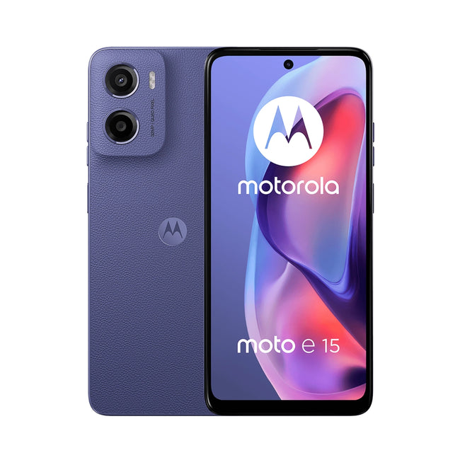 Celular Motorola Moto e15 64GB Morado 2GB Ram 4G Lte