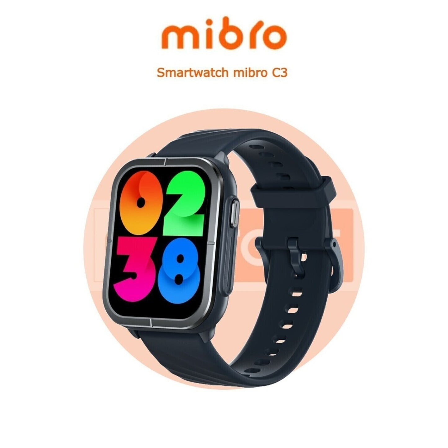 Smartwatch Mibro C3 Azul Oscuro Llamadas Bluetooth