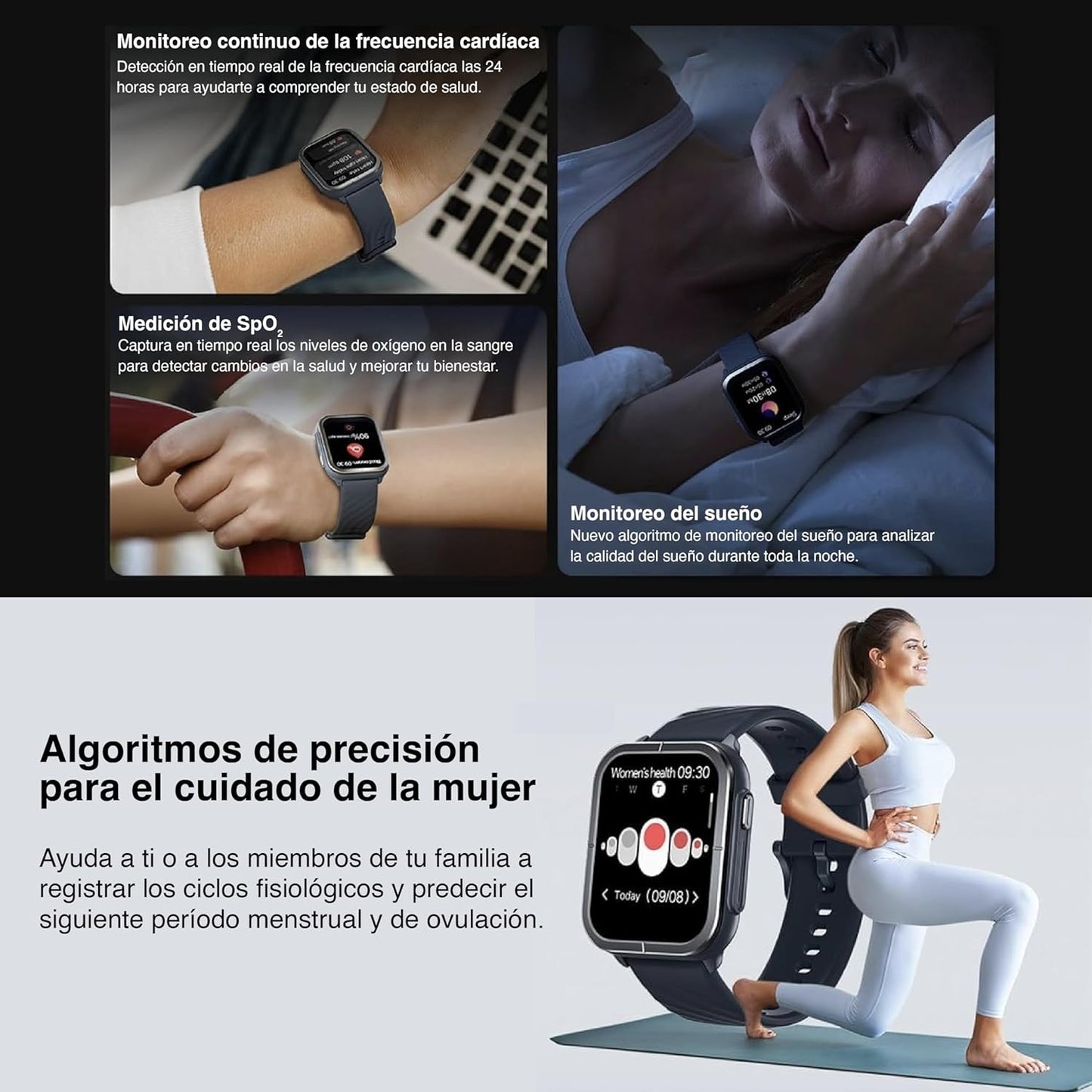 Smartwatch Mibro C3 Azul Oscuro Llamadas Bluetooth
