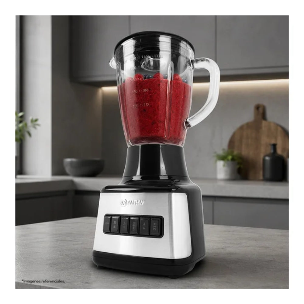 Licuadora Miray LM-101V 1.5 Litros Acero Inoxidable