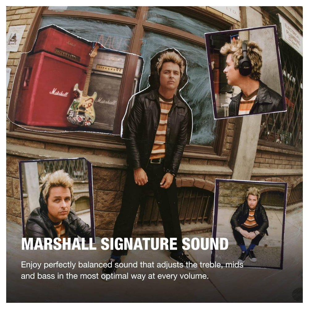 Audífono Marshall Monitor III A.N.C. Negro Over Ear 100h
