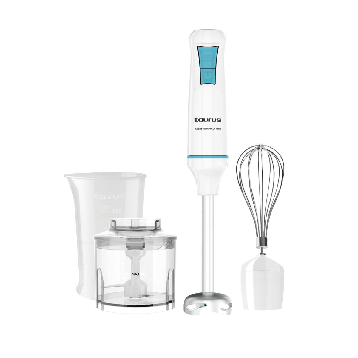 Batidora de inmersión Taurus Robot 1000 Plus Inoxidable