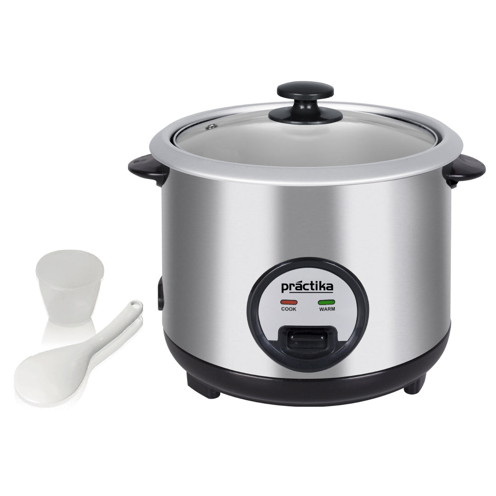 Pentacombo Practika Licuadora 1.6L + Arrocera 1.5L + Hervidor 1.8L + Plancha a vapor + Sandwichera