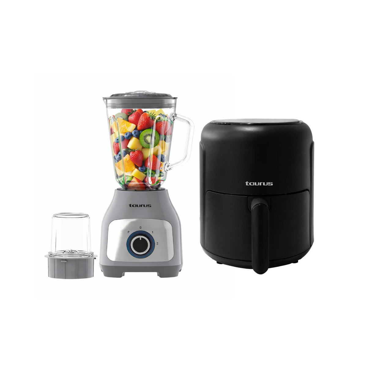 Combo Taurus Freidora de aire 2.6L + Licuadora Premium 1.5L