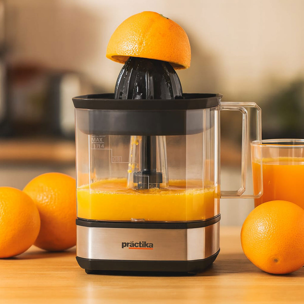 Combo Practika Exprimidor citrus force + sandwichera Panini grill