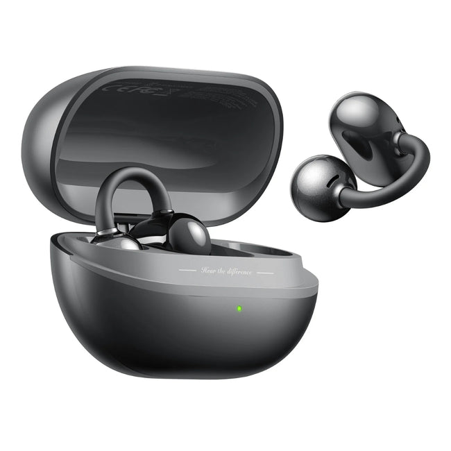 Audífono Soundpeats Pop Clip Negro 30h con anc IPX4