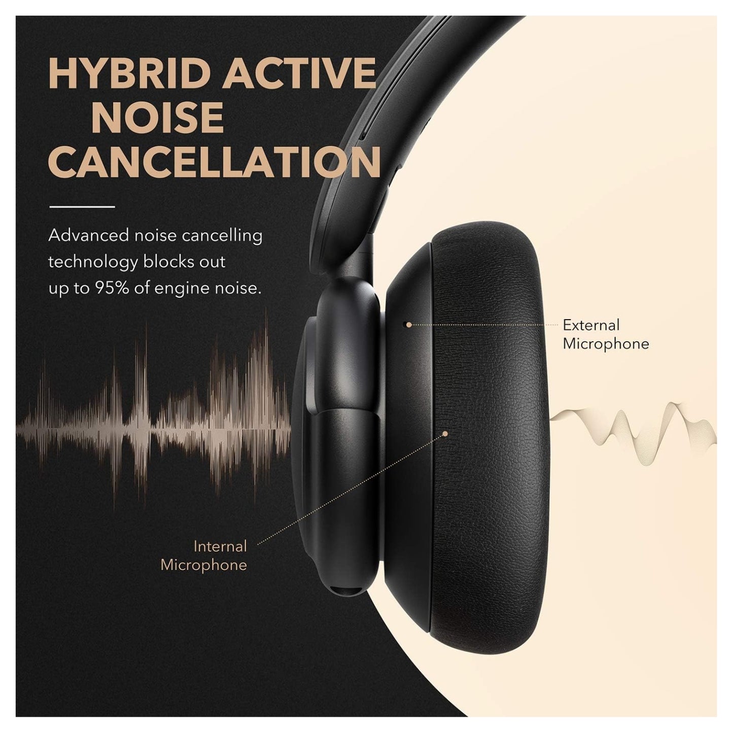 Audifonos SoundCore Q30 Negro 70h