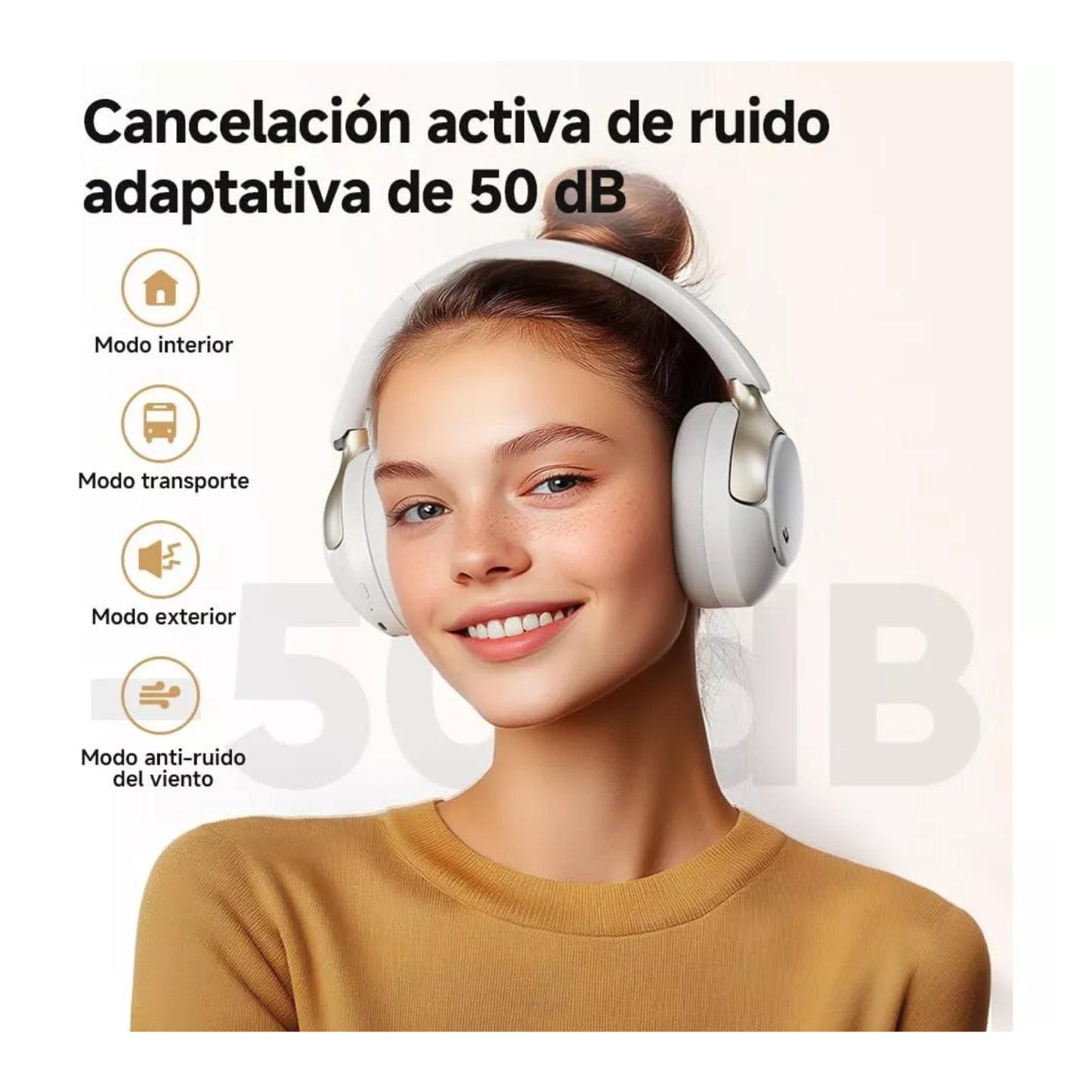 Audífonos Inalámbricos QCY H3 Pro Cancelación Activa de Ruido 55 Horas - Colores