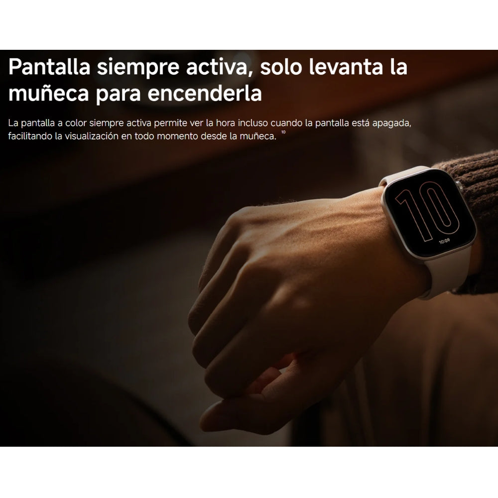 Xiaomi Redmi Watch 6 Amoled de 2.07” hasta 24 dias