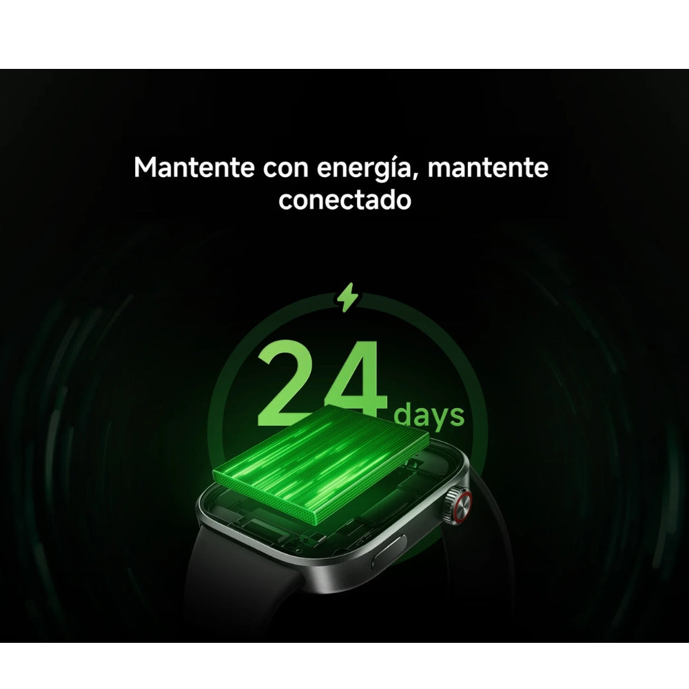 Xiaomi Redmi Watch 6 Amoled de 2.07” hasta 24 dias
