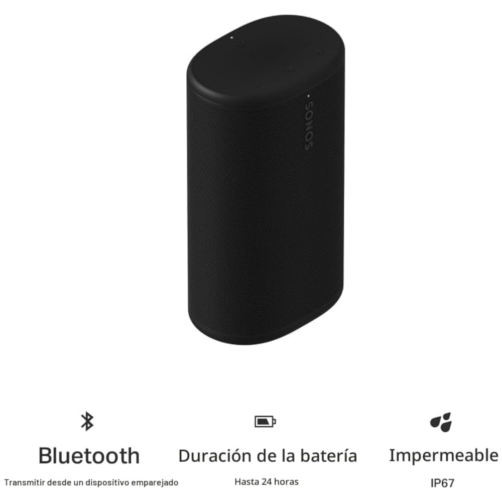 Parlante Sonos Play 24h con WiFi + Bluetooth y ajuste Trueplay