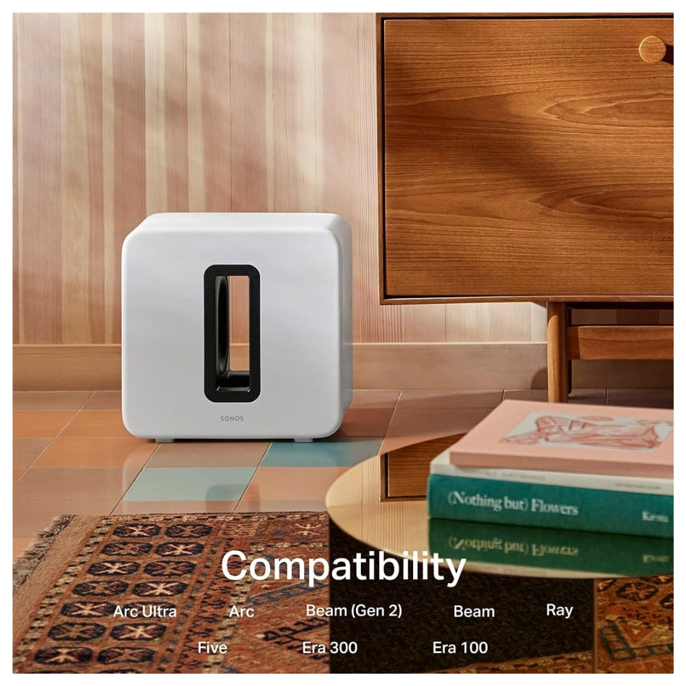 Sonos Sub 4 Blanco - Subwoofer Inalámbrico