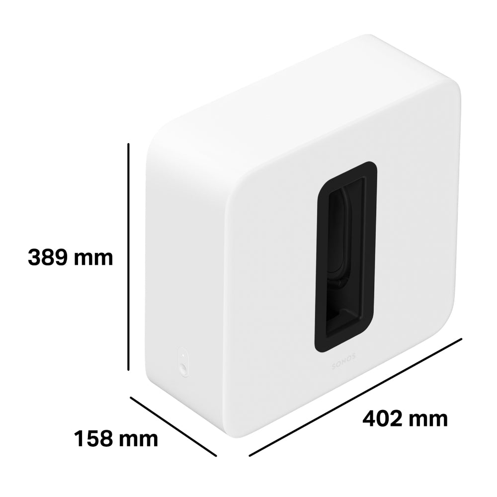 Sonos Sub 4 Blanco - Subwoofer Inalámbrico