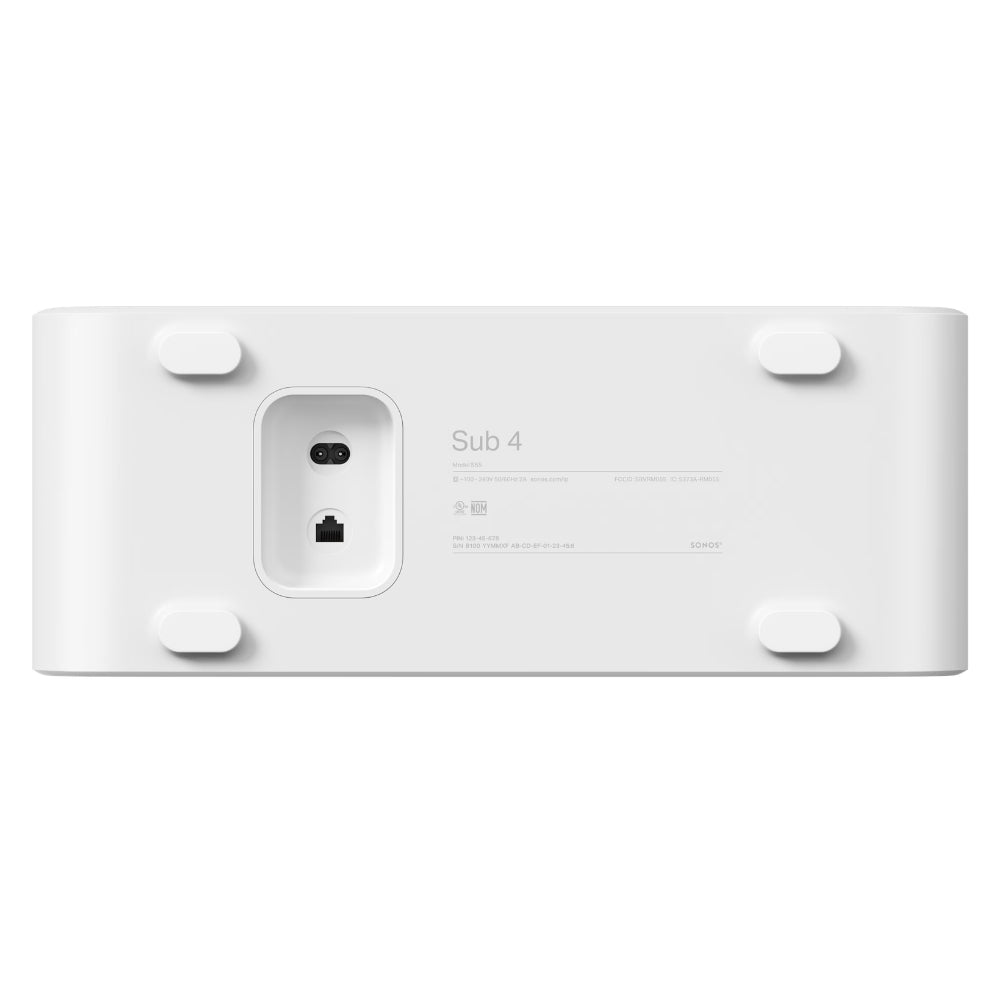 Sonos Sub 4 Blanco - Subwoofer Inalámbrico