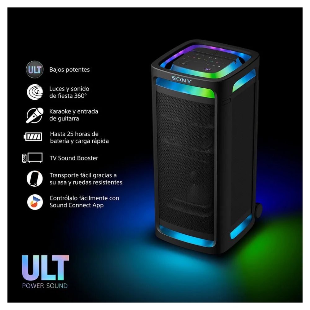 Parlante Sony  ULT TOWER 9 Negro