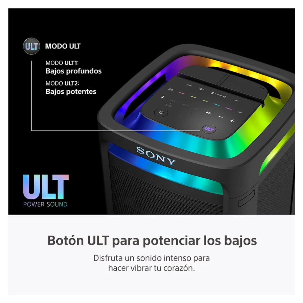 Parlante Sony  ULT TOWER 9 Negro