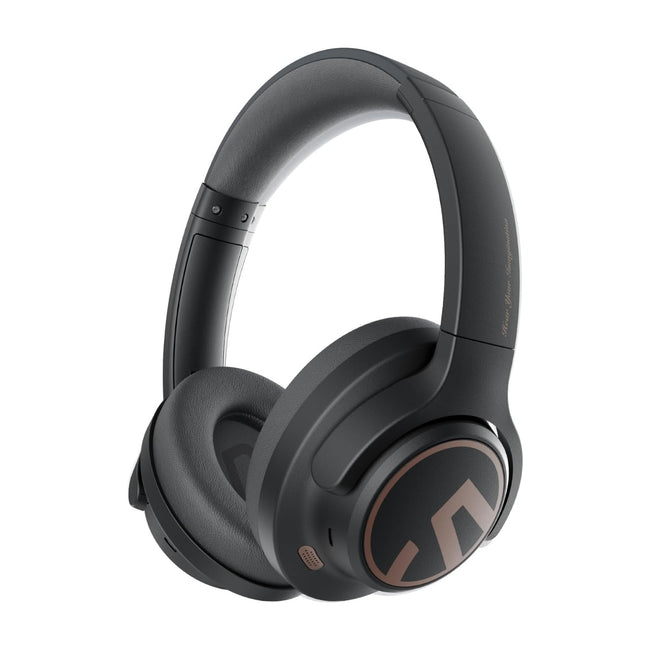 Audifonos Soundpeats Space Anc Negro 123h Hi-res Audio