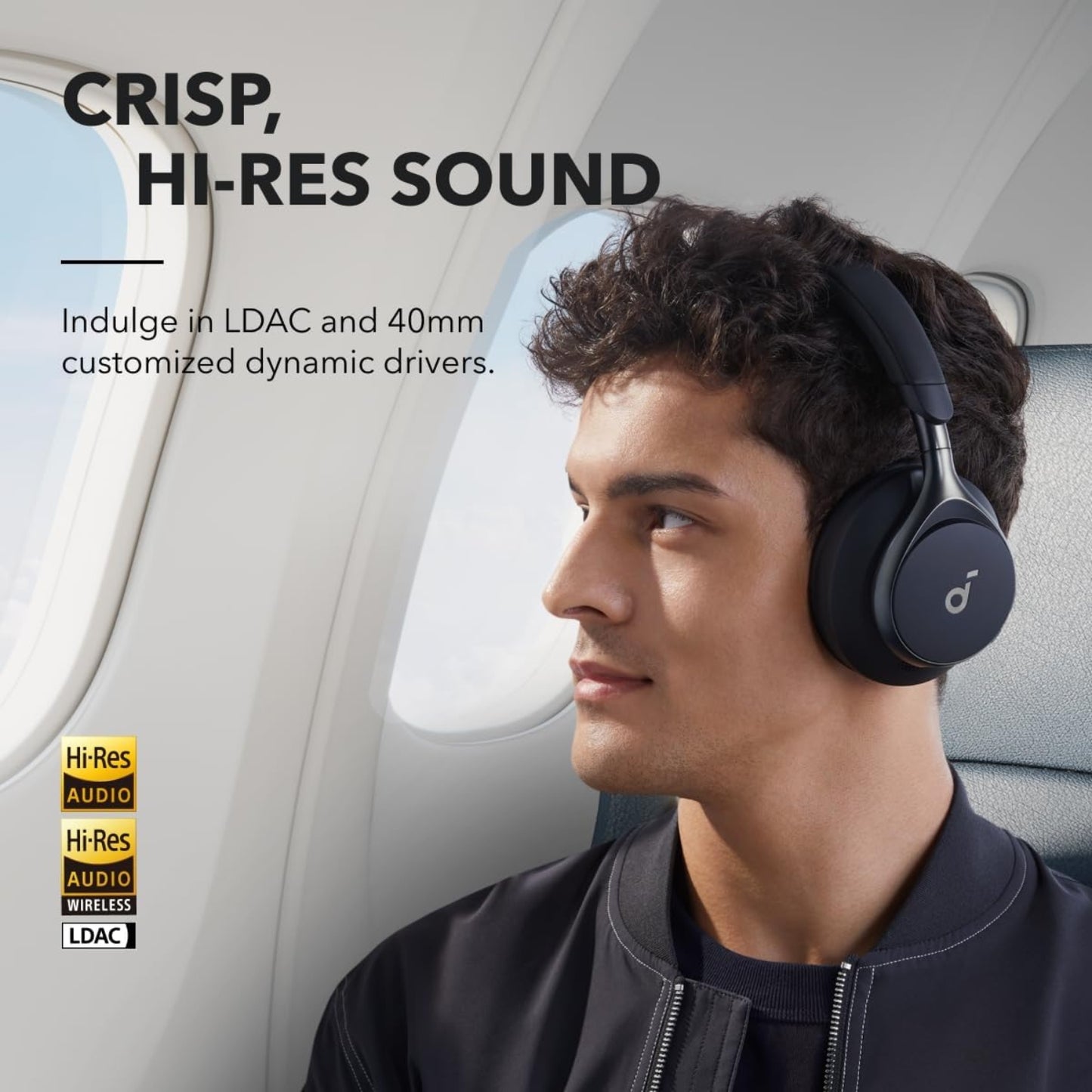 Audifonos SoundCore Space One Anc Negro 55h