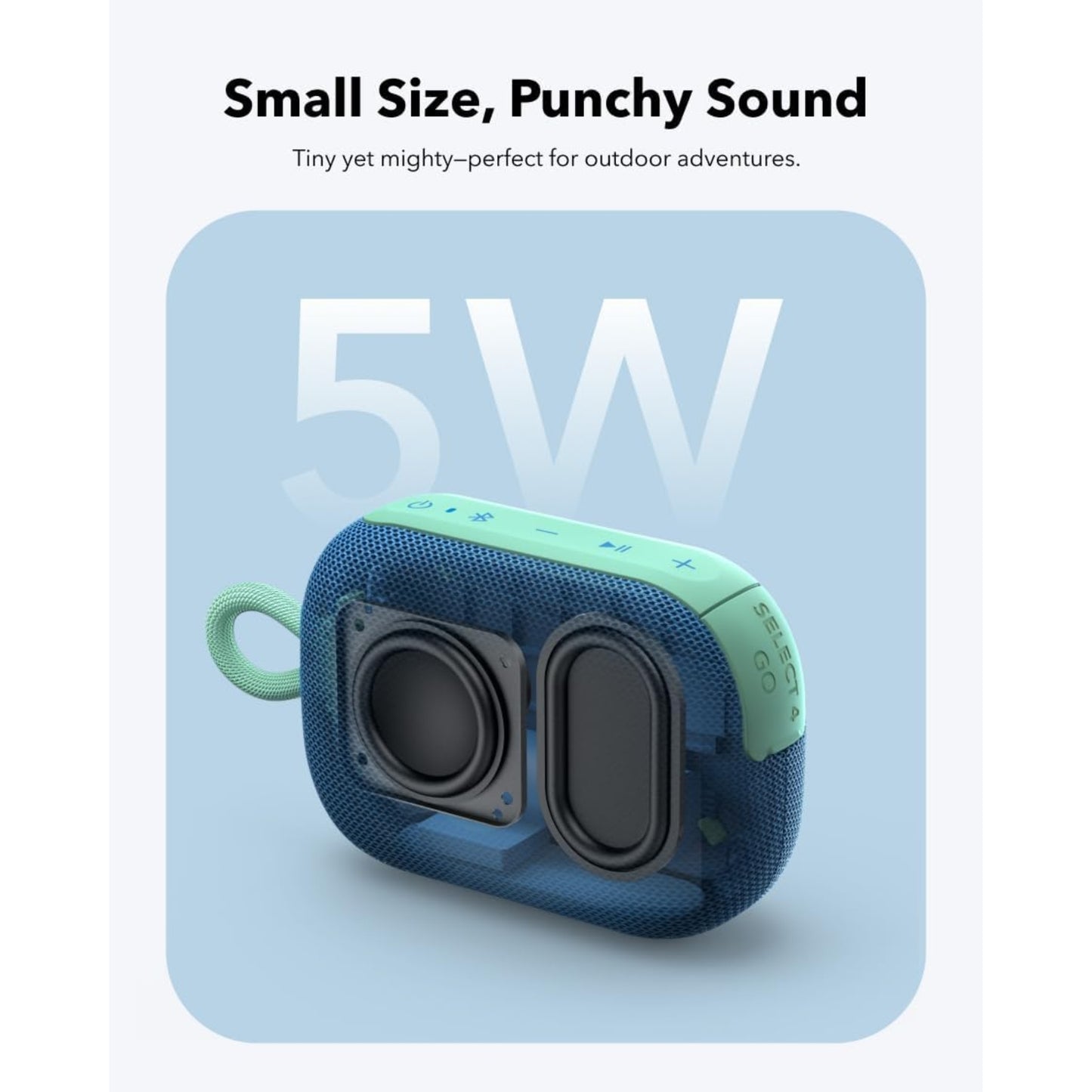 Parlante SoundCore Select 4 Go Azul 20h IP67