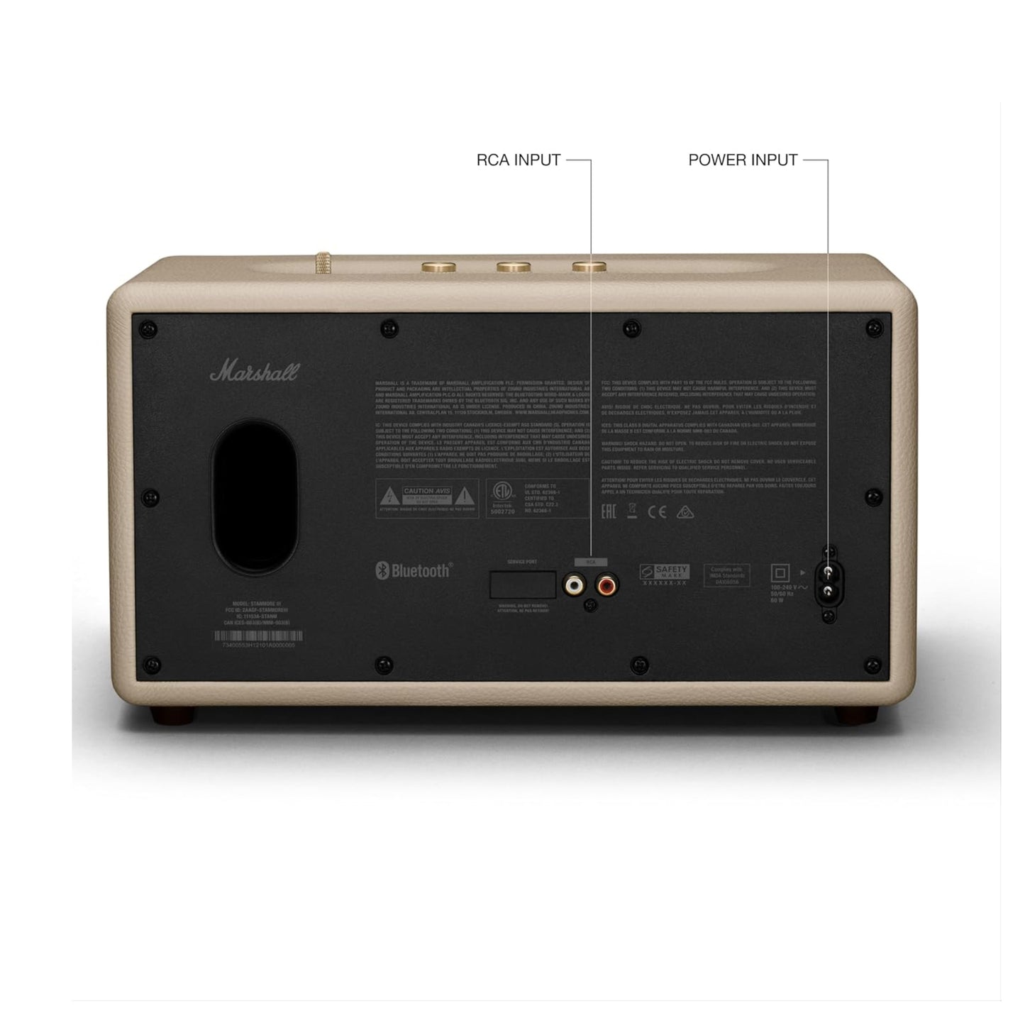 Parlante Bluetooth Marshall Stanmore III BT5.2 80 Watts RCA