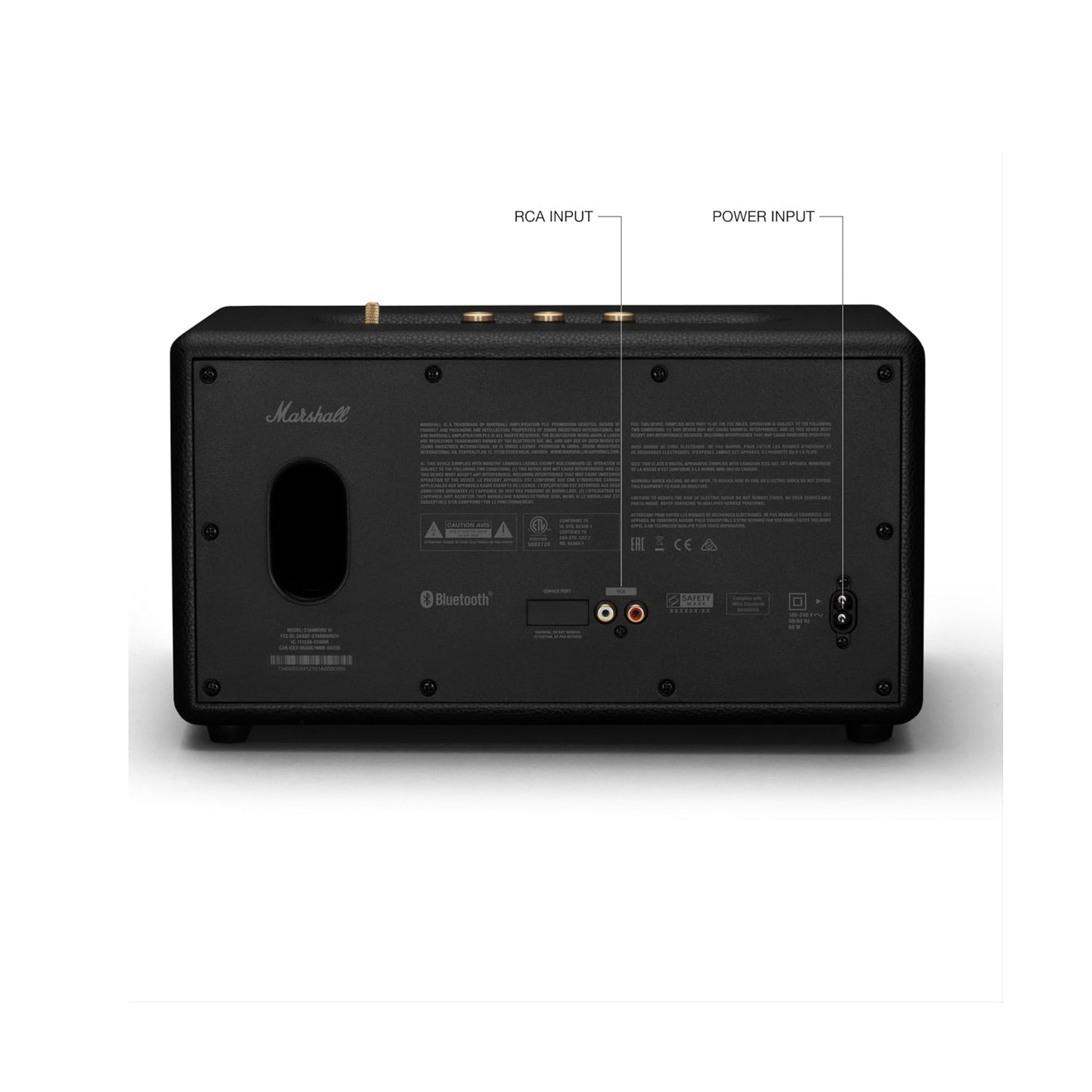 Parlante Bluetooth Marshall Stanmore III BT5.2 80 Watts RCA
