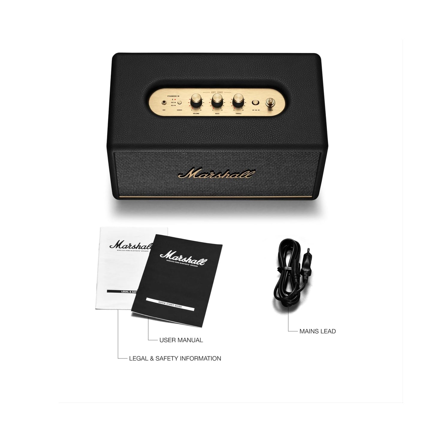 Parlante Bluetooth Marshall Stanmore III BT5.2 80 Watts RCA