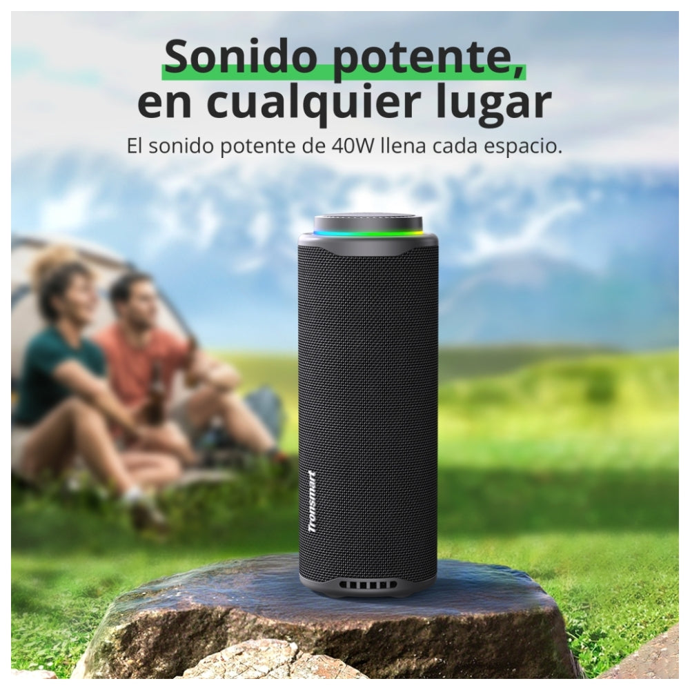 Parlante Tronsmart T8 40W 18h con luces IPX7