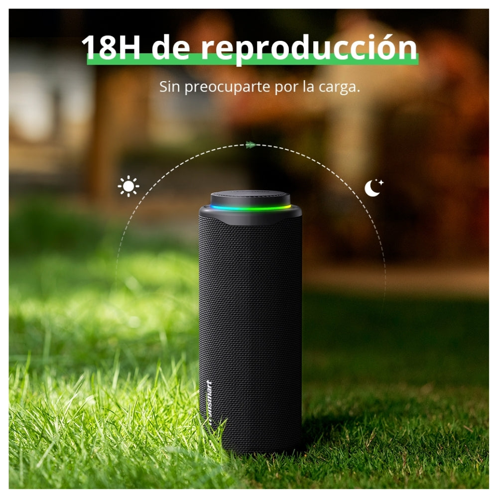 Parlante Tronsmart T8 40W 18h con luces IPX7