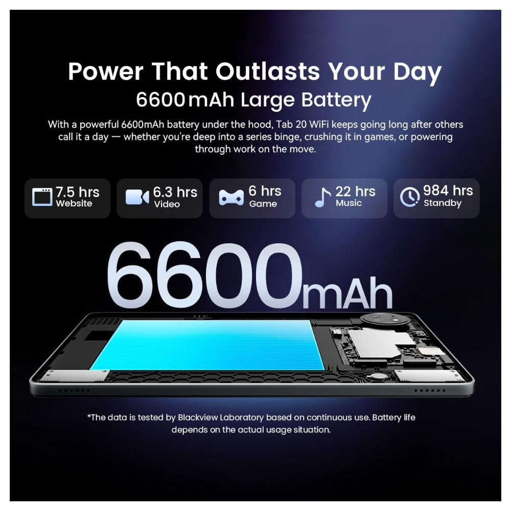 Tablet Blackview Tab 20 Wifi 10.1” 64GB Azul 4GB RAM