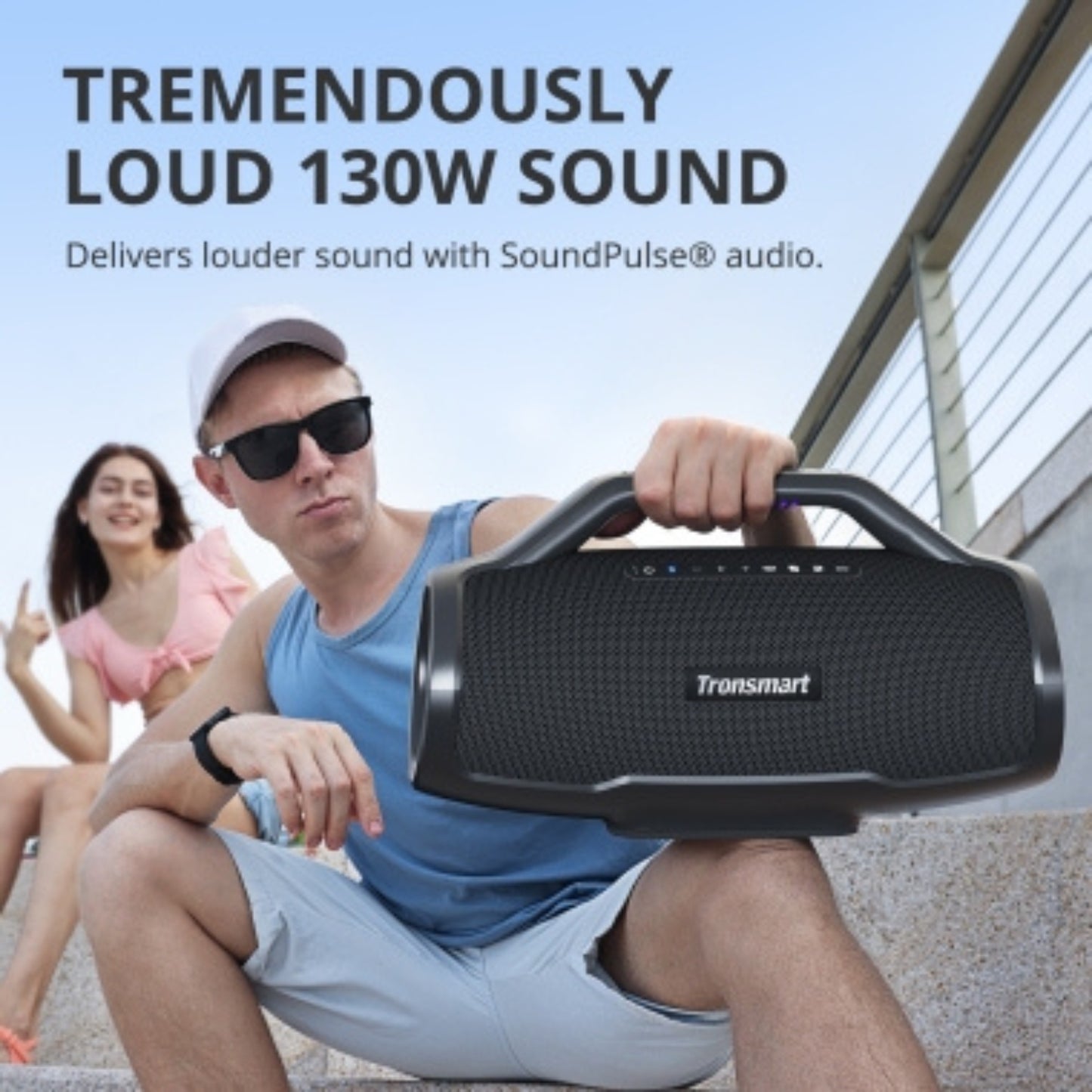 Parlante Bluetooth Tronsmart Bang Max IPX6 130 watts