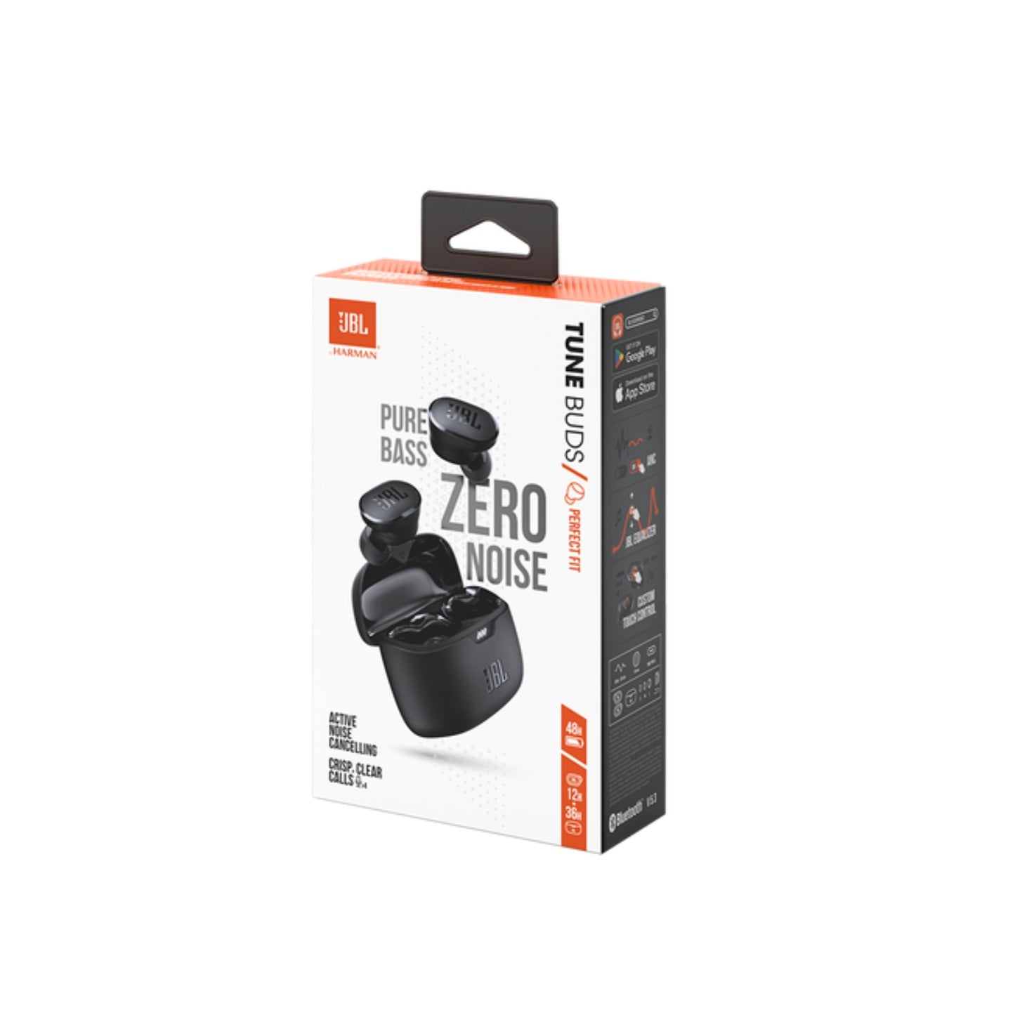 FU Audifono inalambrico JBL Tune Buds 48 Hrs. Negro