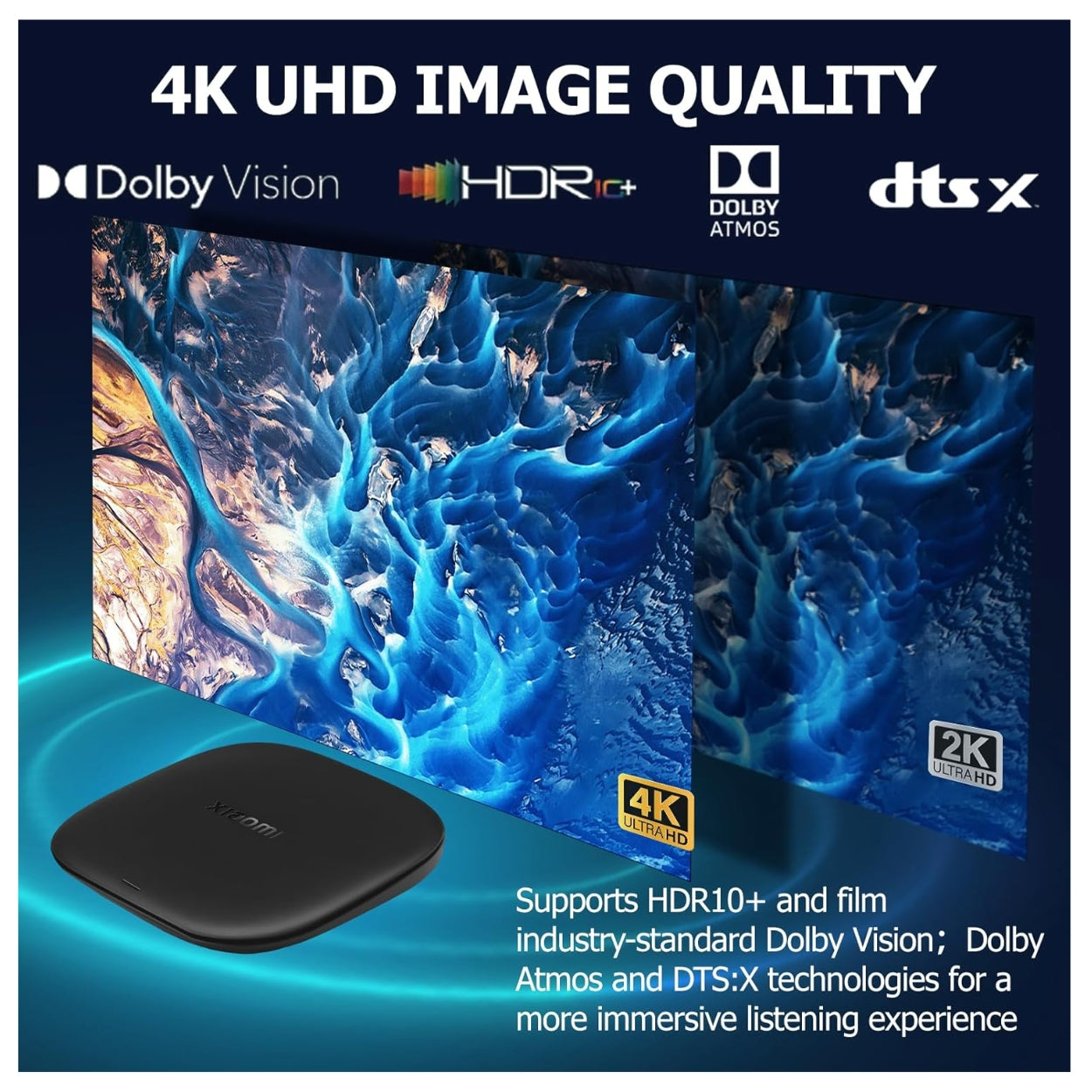 Xiaomi Mi Tv Box S 4k (3ra Gen) 32gb 2gb Ram Control Voz