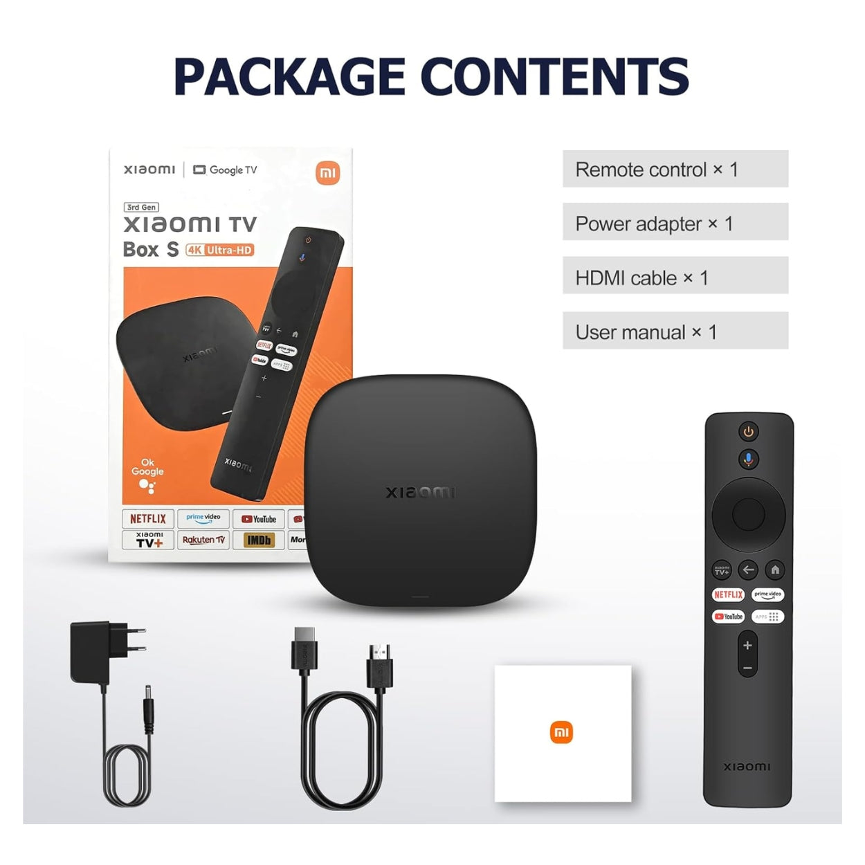 Xiaomi Mi Tv Box S 4k (3ra Gen) 32gb 2gb Ram Control Voz
