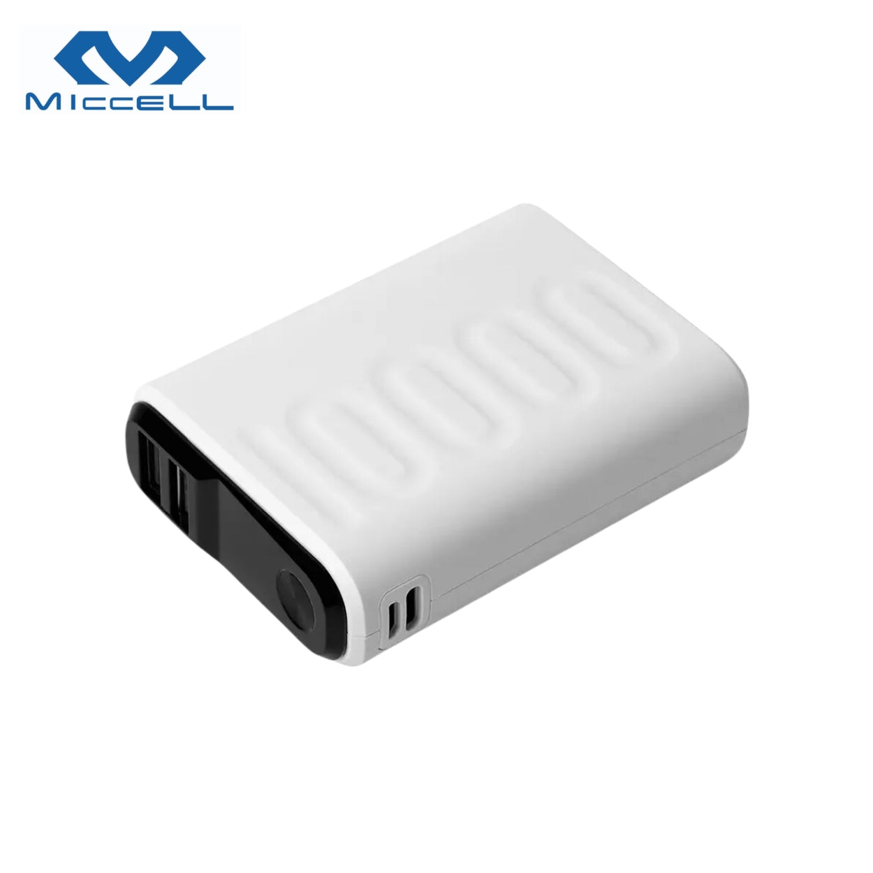 Power Bank Carga rápida QC3.0+PD 10,000mAh LED 22.5W Blanco (VQ-P129)