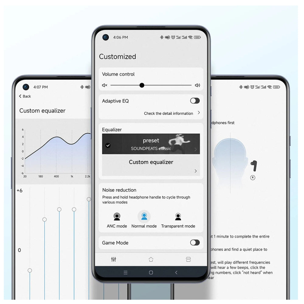 Audífono Soundpeats Wings 2 Negro deportivos 30h IPX4