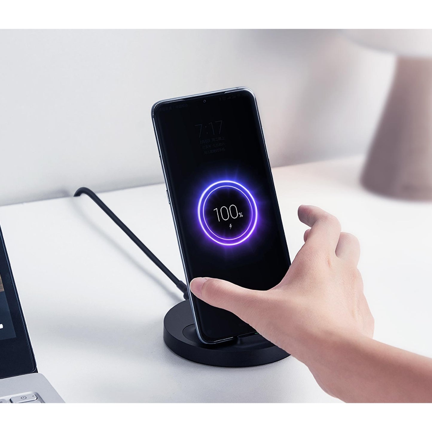 Cargador Xiaomi mi 20w Wireless Charging Stand