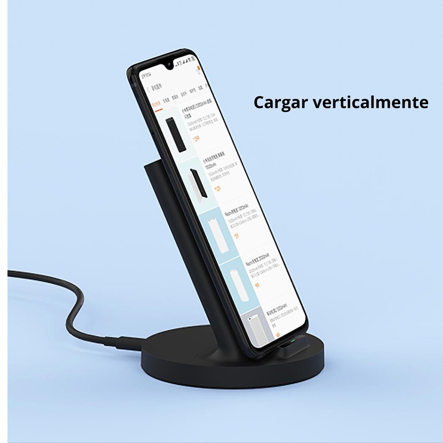 Cargador Xiaomi mi 20w Wireless Charging Stand