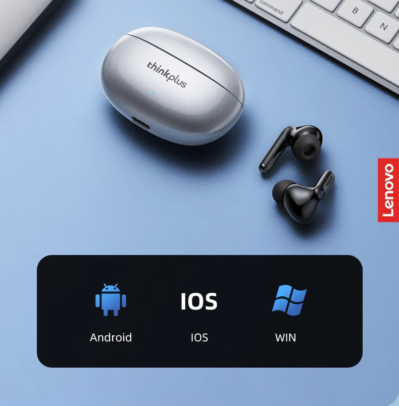 Audifonos Bluetooth 5.3 Lenovo XT88 + Mochila Portalaptop Regalo