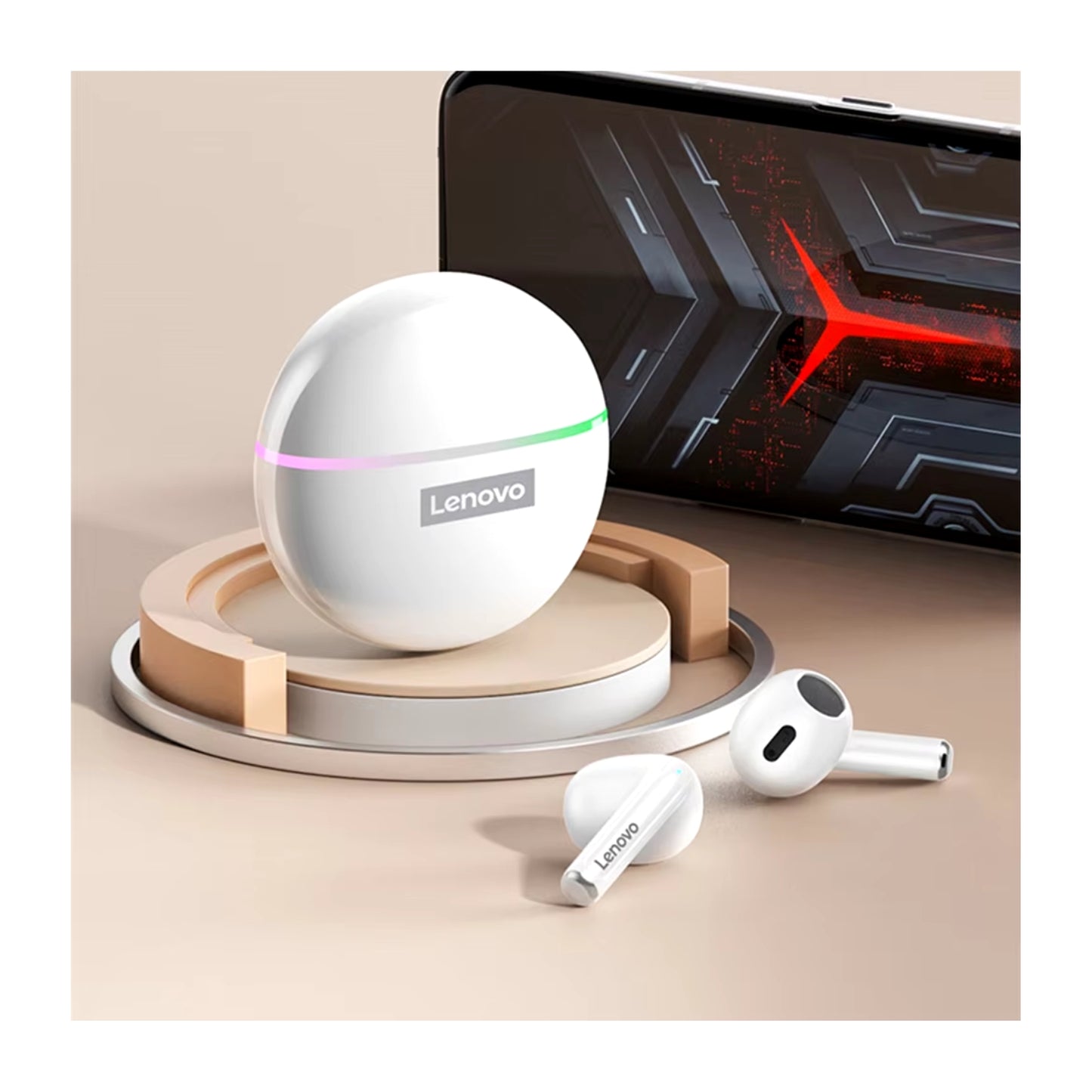 FU Audifonos Bluetooth Lenovo XT97 Blanco
